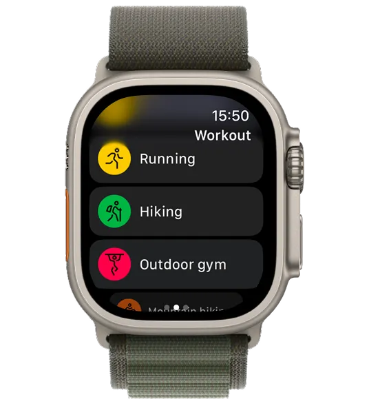 Track With Apple Watch
